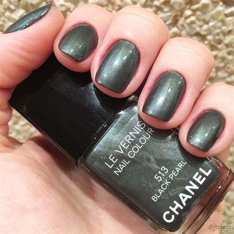 chanel black pearl polish|Nail Polish & Colours .